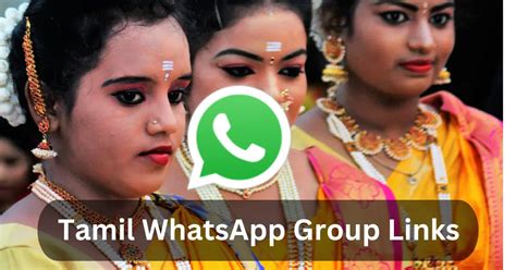 Active Tamil WhatsApp Group links